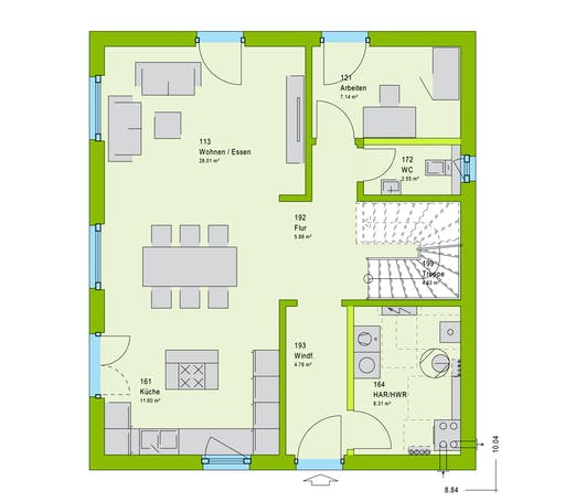 Massa LifeStyle 14.04 W Floorplan 1