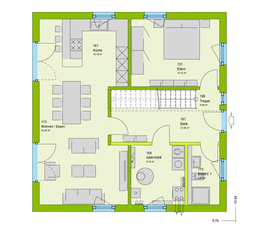 Massa LifeStyle 15.01 S Floorplan 1