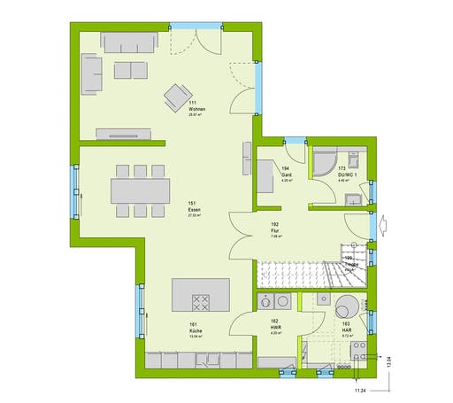 Massa LifeStyle 15.02 W Floorplan 1