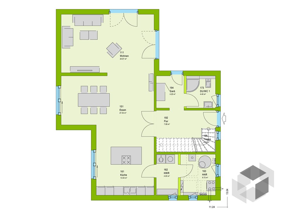 LifeStyle 15.02 W von massa haus Grundriss