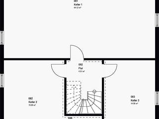 Fertighaus LifeStyle 16.02 S von massa haus Ausbauhaus ab 146999€, Satteldach-Klassiker Grundriss 3