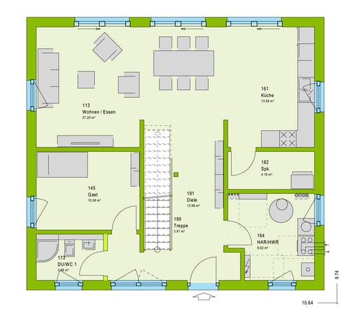 Massa LifeStyle 16.03 S Floorplan 1
