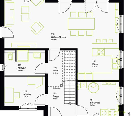 Massa - LifeStyle 16.05 P Floorplan 7