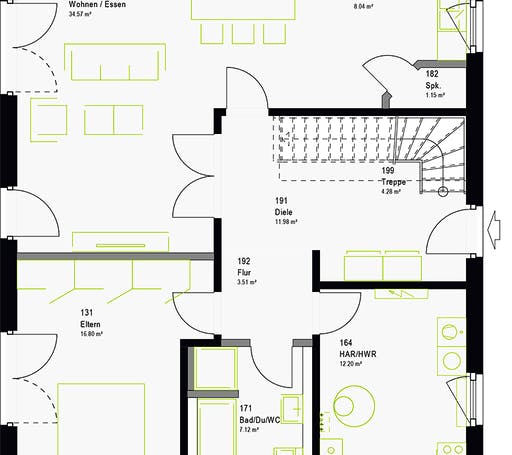 Massa - LifeStyle 17.01 S Floorplan 7
