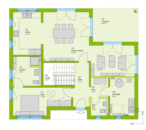 Massa LifeStyle 17.02 W Floorplan 1