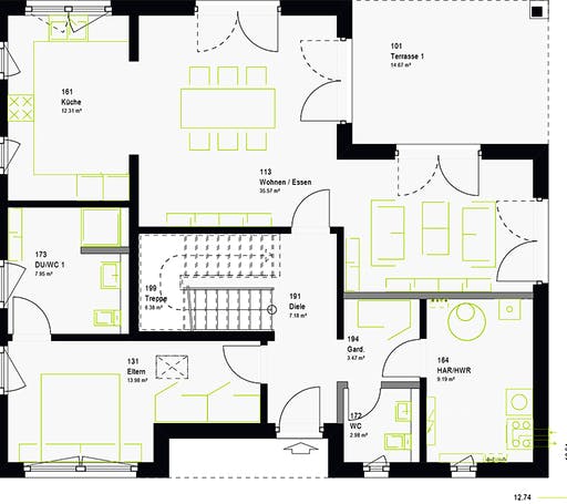 Massa - LifeStyle 17.02 W Floorplan 7