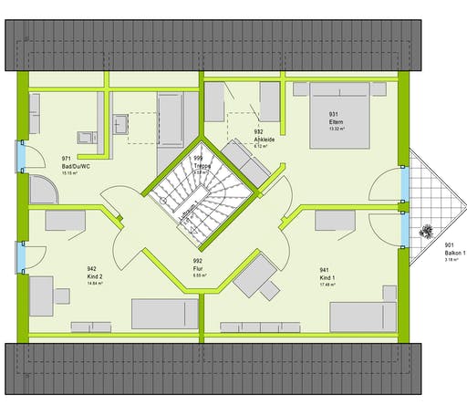 Massa LifeStyle 18.01 S Floorplan 2