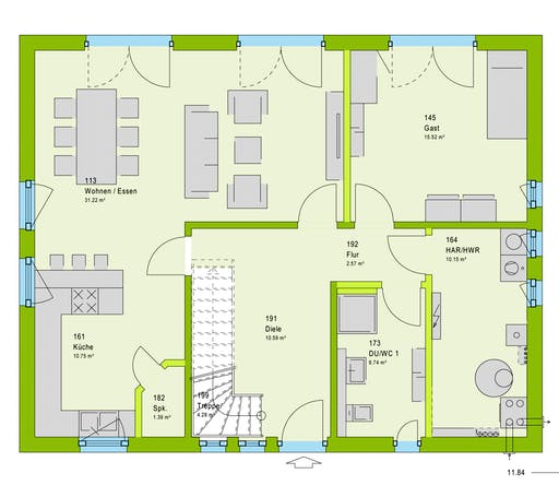 Massa LifeStyle 18.02 S Floorplan 1