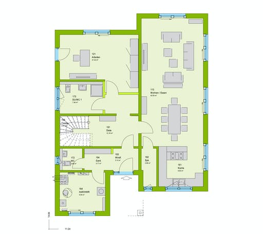 Massa LifeStyle 18.03 P Floorplan 1