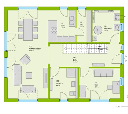 Massa LifeStyle 18.07 S Floorplan 1