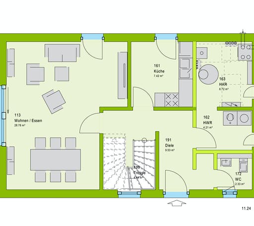 Massa LifeStyle 19.01 S Floorplan 1
