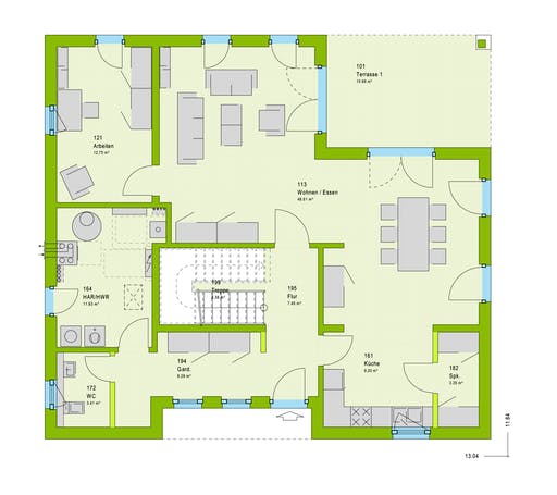 Massa LifeStyle 19.03 W Floorplan 1