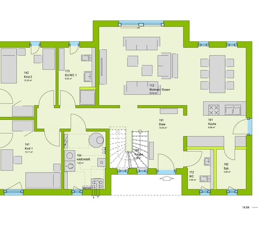Massa LifeStyle 19.04 F Floorplan 1