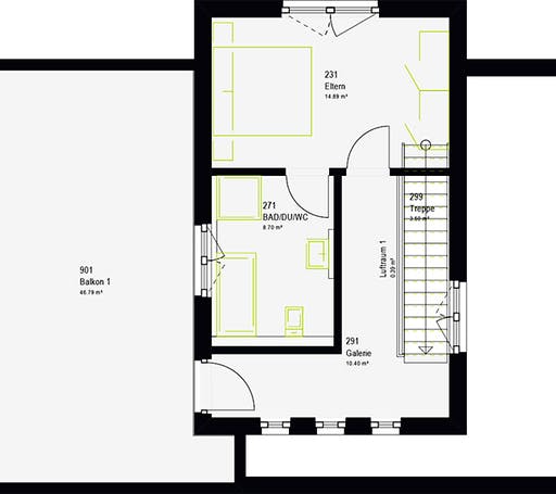 Massa - LifeStyle 19.04 F Floorplan 8