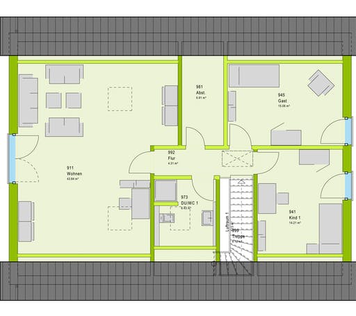 Massa LifeStyle 20.01 S Floorplan 2