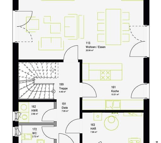 Massa - TwinStyle 13.01 W Floorplan 7