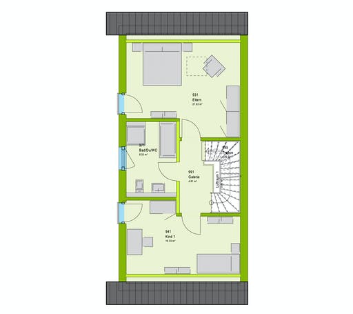 Massa TwinStyle 13.03 S Floorplan 2