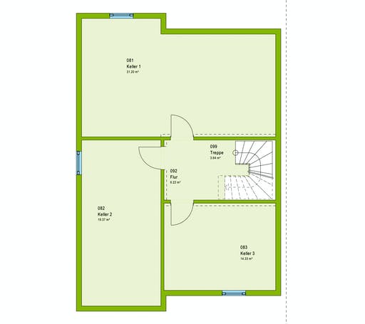 Massa TwinStyle 15.01 S Floorplan 3