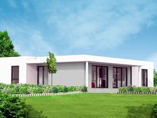 Massivhaus Bungalow 5 von Massive Wohnbau, Bungalow Außenansicht 1