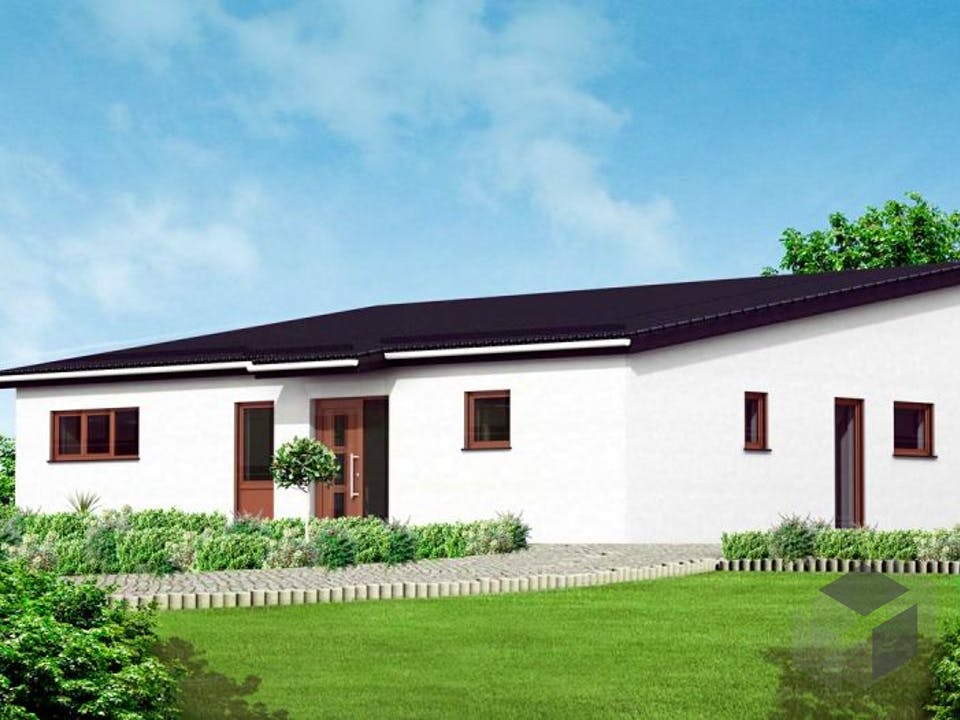 Bungalow 6 von Massive Wohnbau Außenansicht