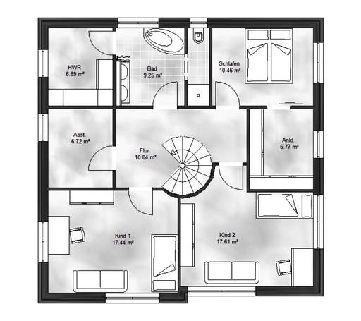 Massive Wohnbau - Stadtvilla 5 Floorplan 2