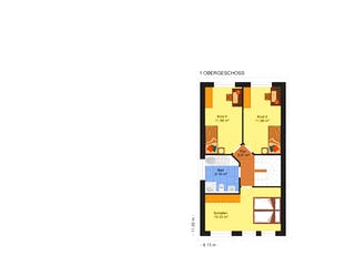 Fertighaus Maya von Klaus Kowalski Immobilien Schlüsselfertig ab 190939€, Satteldach-Klassiker Grundriss 2