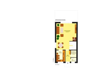 Fertighaus Maya von Klaus Kowalski Immobilien Schlüsselfertig ab 190939€, Satteldach-Klassiker Grundriss 3