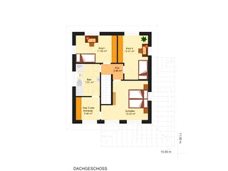 Fertighaus Medina 123 von Klaus Kowalski Immobilien Schlüsselfertig ab 195557€, Stadtvilla Grundriss 1