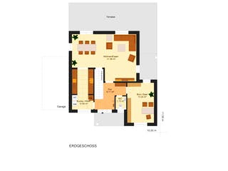 Fertighaus Medina 123 von Klaus Kowalski Immobilien Schlüsselfertig ab 195557€, Stadtvilla Grundriss 2