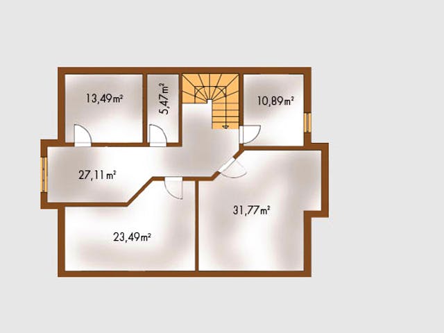 Massivhaus Mediterran 114 von Wagener Systemhausbau Schlüsselfertig ab 162000€, Bungalow Grundriss 2