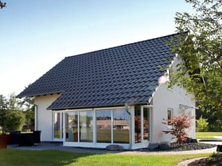 Fertighaus MEDLEY 200 B - MH Frankenberg von FingerHaus, Satteldach-Klassiker Außenansicht 3