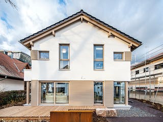 Fertighaus MH Fellbach - MEDLEY 3.0 von FingerHaus, Satteldach-Klassiker Außenansicht 1