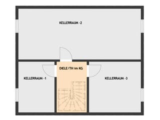 Fertighaus MEDLEY 3.0 410 B S100 WG von FingerHaus, Satteldach-Klassiker Grundriss 3