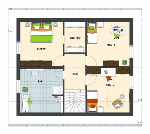 MEDLEY 3.0 410 B S160 Floorplan 2
