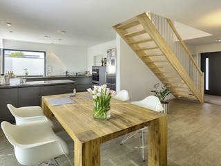 Fertighaus LINEAR-Stadtvilla mit Garage von Meisterstück-HAUS, Stadtvilla Innenansicht 2