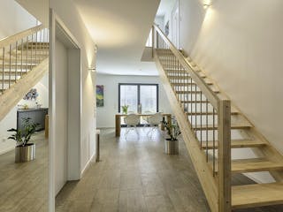 Fertighaus LINEAR-Stadtvilla mit Garage von Meisterstück-HAUS, Stadtvilla Innenansicht 3