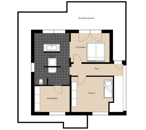 Meisterwerk - Flachdach210 Floorplan 2