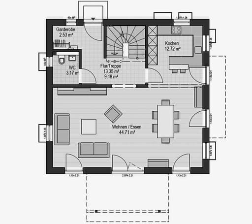 MH Falkenberg 150 Floorplan 1