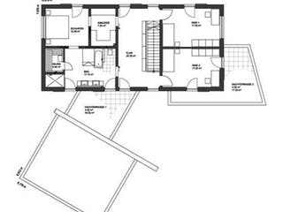 Fertighaus MH Georgensgmünd von LUXHAUS, Pultdachhaus Grundriss 1