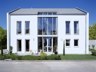 Fertighaus MH Mannheim von LUXHAUS, Pultdachhaus Außenansicht 2