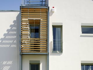 Fertighaus MH Mannheim von LUXHAUS, Pultdachhaus Außenansicht 6