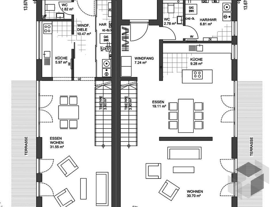 MH Mannheim von LUXHAUS Grundriss