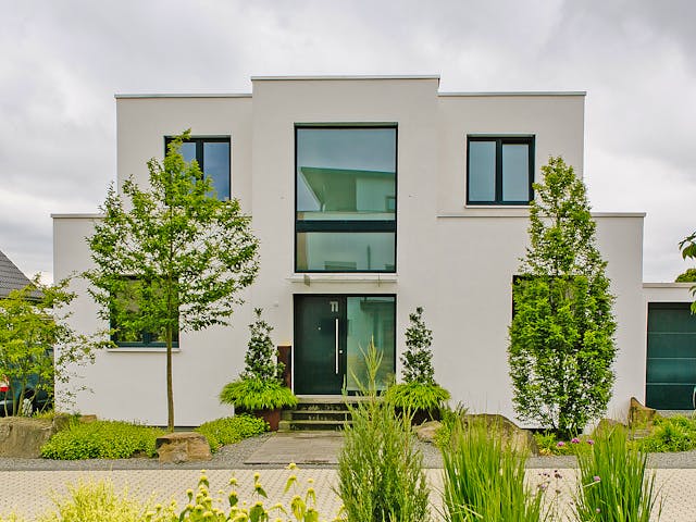 Flachdachhaus mit Wow-Effekt