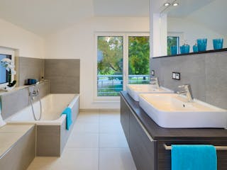 Fertighaus MH Ulm von Fertighaus WEISS Schlüsselfertig ab 553125€, Satteldach-Klassiker Innenansicht 12