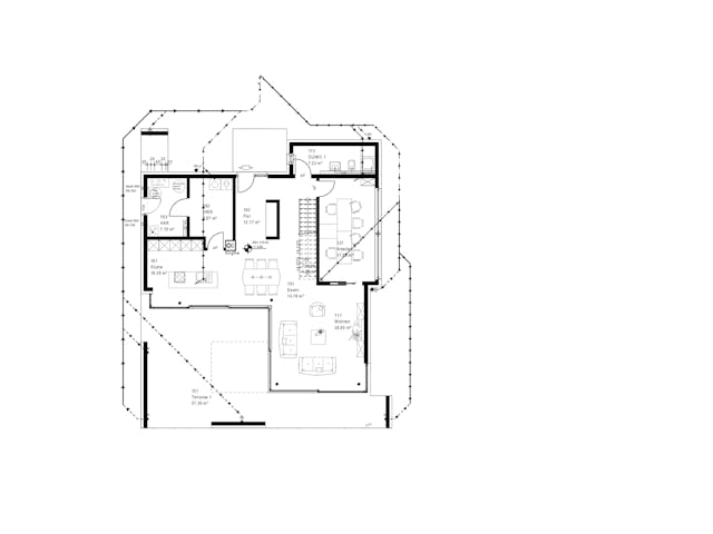 Fertighaus Musterhaus Wuppertal von OKAL Haus Schlüsselfertig ab 795900€, Cubushaus Grundriss 3