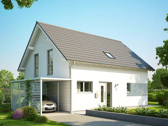 Massivhaus ARCHITEKTENHAUS SIGNUM PLUS von Kern-Haus Chemnitz Schlüsselfertig ab 404900€,  Außenansicht 2