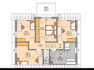 Massivhaus ARCHITEKTENHAUS SIGNUM PLUS von Kern-Haus Chemnitz Schlüsselfertig ab 404900€,  Grundriss 1