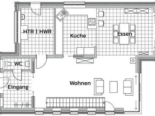 Massivhaus BLICKFANG von Kagebau, Stadtvilla Grundriss 2