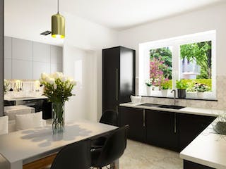 Massivhaus Bungalow BL 115 Variante M von Baudirekt, Innenansicht 3