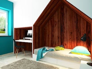 Massivhaus Bungalow BL 115 Variante M von Baudirekt, Innenansicht 9